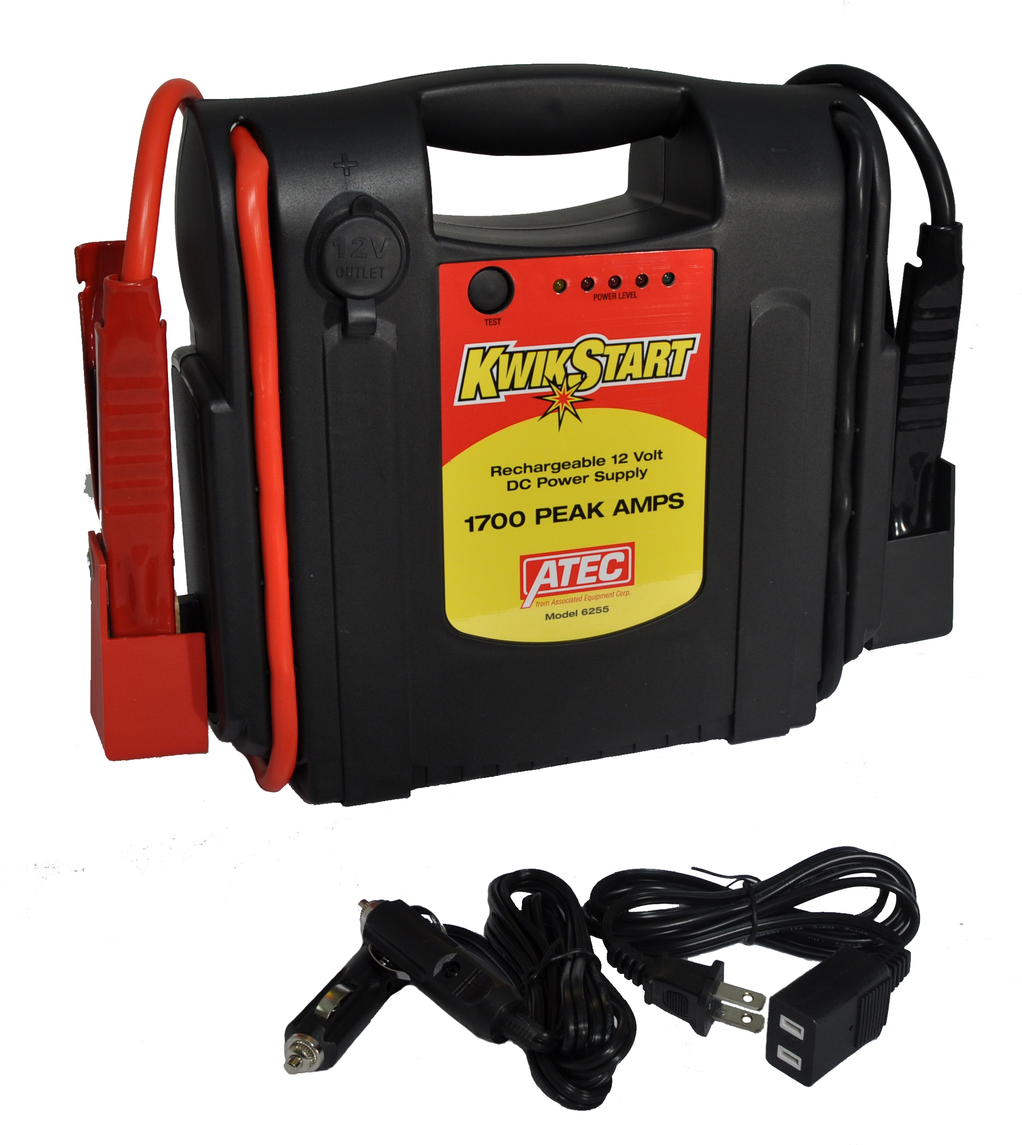 Kwikstart 6255 Portable DC Power Outlet Jump Starter Battery Booster
