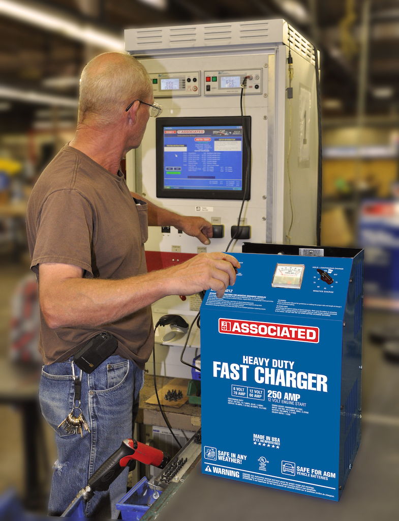 Associated Equipment 6012 6/12 Volt Battery Charger 