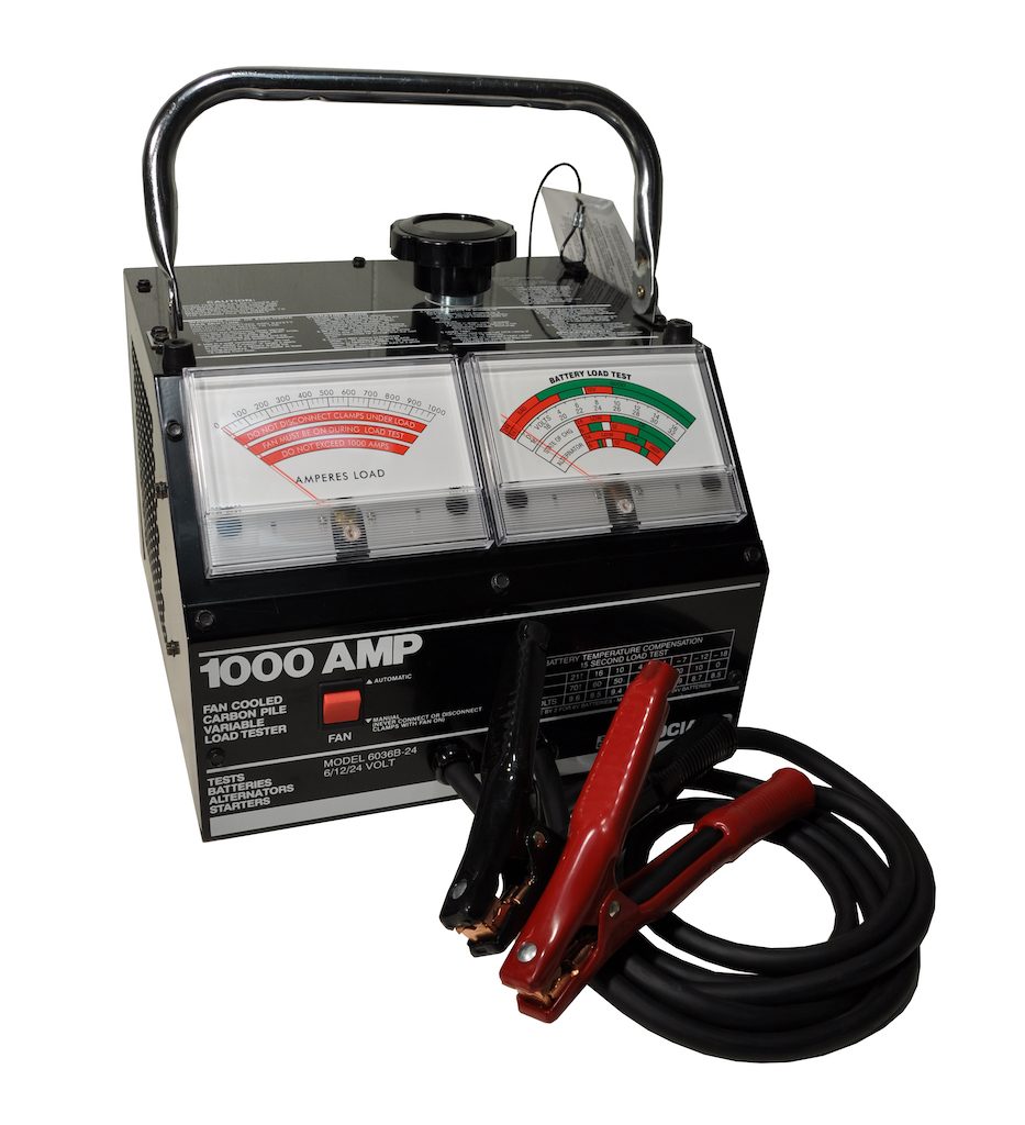 Associated Equipment Corp 6034 6/12 Volt 500 Amp Carbon Pile Load Tester 